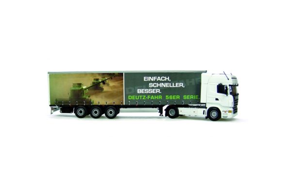 UNIVERSAL HOBBIES 1/50scale Scania R580&Krone Trailer 