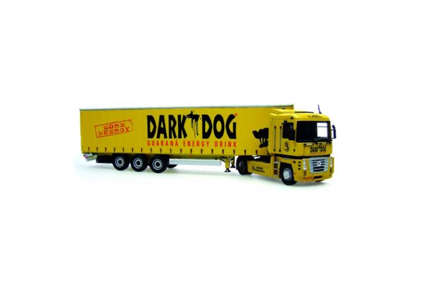 UNIVERSAL HOBBIES 1/50scale Renault Magnum 500AE & Krone Trailer 