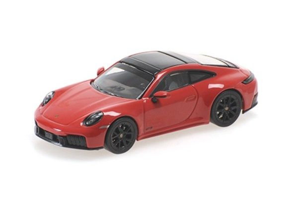 MINICHAMPS 1/64 ポルシェ 911 (992.2) カレラ GTS 2025 レッド  [No.640064120]