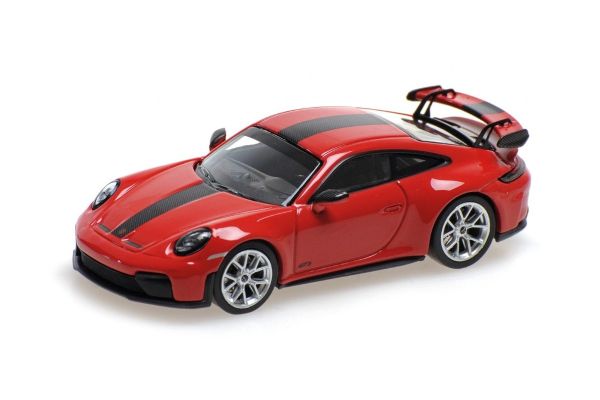 MINICHAMPS 1/64 ポルシェ 911 (992.2) GT3 2025 レッド/ヴァイザッハパッケージ  [No.640064220]