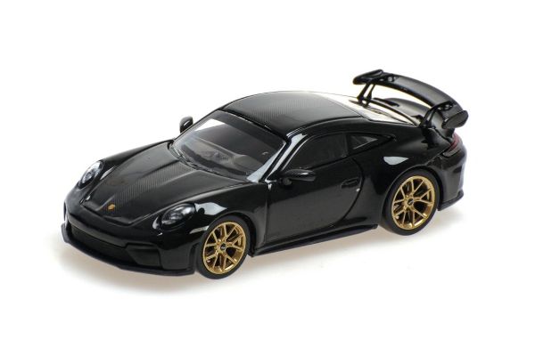 MINICHAMPS 1/64 ポルシェ 911 (992.2) GT3 2025 ブラック/ヴァイザッハパッケージ  [No.640064222]