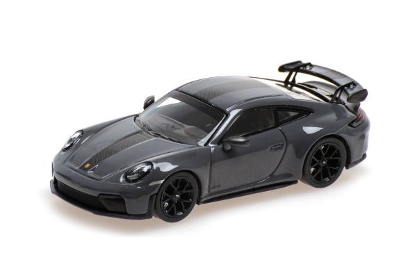MINICHAMPS 1/64 ポルシェ 911 (992.2) GT3 2025 グレー/ヴァイザッハパッケージ  [No.640064225]