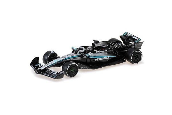 MINICHAMPS 1/64 メルセデス-AMG ペトロナス F1チーム W16 E パフォーマンス ジョージ･ラッセル 中国GP 2025 3位入賞  [No.640250263]