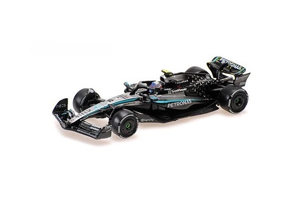 MINICHAMPS 1/64 メルセデス-AMG ペトロナス F1チーム W16 E パフォーマンス アンドレア･キミ･アントネッリ カナダGP 2025 3位入賞  [No.640251012]