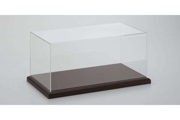 KYOSHO ORIGINAL 1/18scale 1/18 display case ＆ base brown  [No.7302SET]