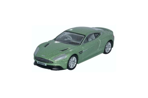OXFORD 1/76scale Aston Martin Vanquish coupe Apple Tree Green [No.OX76AMV001]