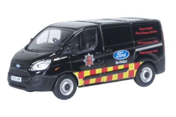 OXFORD 1/76scale Ford Transit Custom Essex Fire Brigade  [No.OX76CUS009]