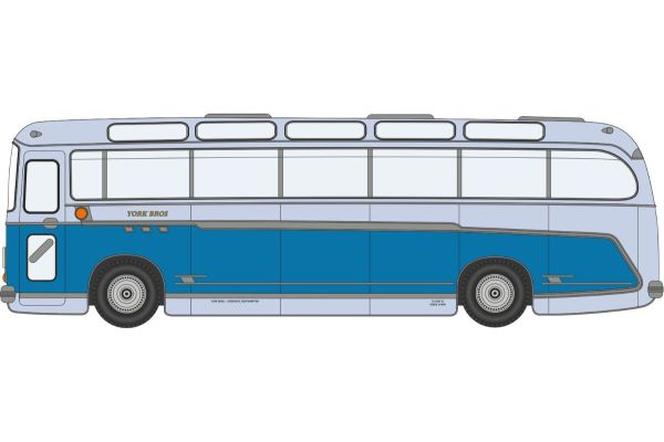 OXFORD 1/76 デュプル ブリタニアバス York Bros.  [No.OX76DB003]