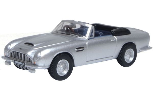 OXFORD 1/76 アストンマーチン DB6 MkII ヴォランテ シルバーバーチ  [No.OX76DB6002]