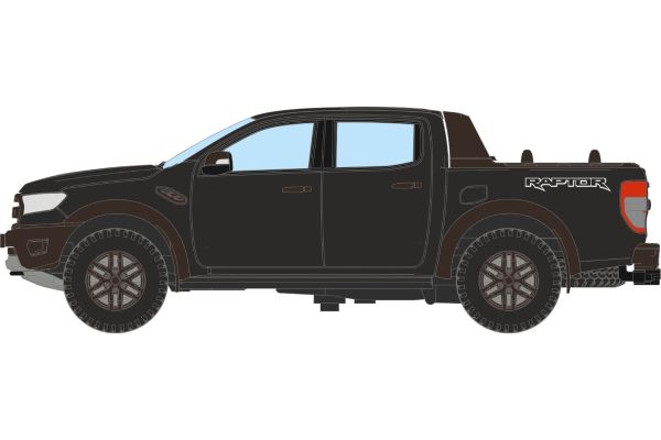 OXFORD 1/76scale Ford Ranger Raptor Agate Black Metallic  [No.OX76FR001]