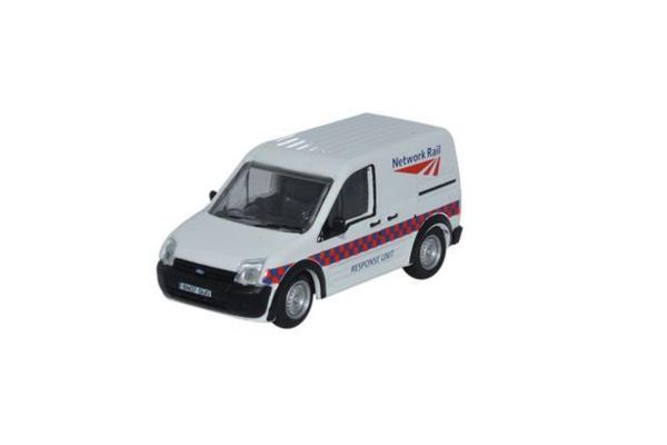 OXFORD 1/76scale Ford Transit Connect Network Rail White [No.OX76FTC002]