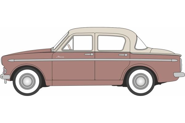 OXFORD 1/76 ヒルマン ミンクス シリーズ IIIA キャラメル/リージェンシー ベージュ  [No.OX76HM001]