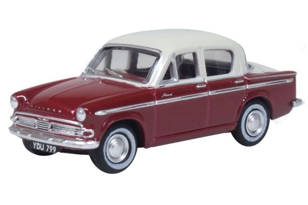 OXFORD 1/76 ヒルマン ミンクス MkIIIA ピピンレッド/パールグレー  [No.OX76HM002]
