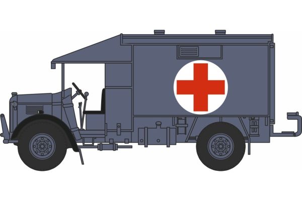 OXFORD 1/76 オースティン K2 救急車 1951 イギリス空軍輸送司令部  [No.OX76K2004]