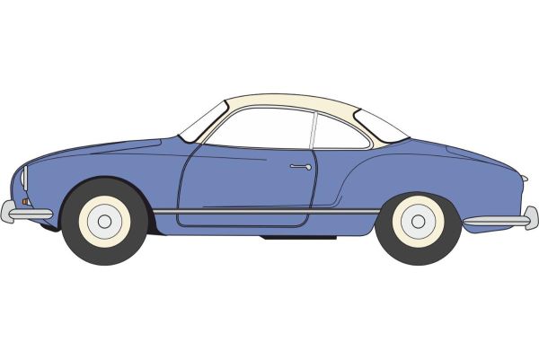OXFORD 1/76 VW カルマンギア ラベンダー/パールホワイト  [No.OX76KG003]