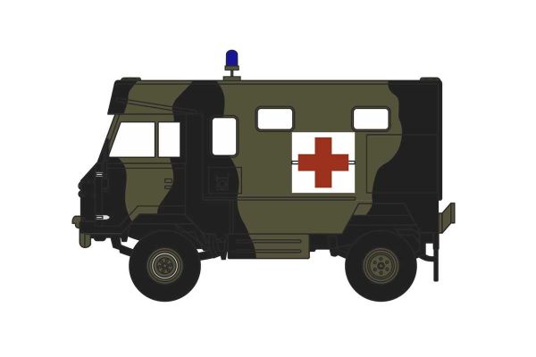 OXFORD 1/76scale Land Rover FC Ambulance 1990 BAOR (British Army of the Rhine)  [No.OX76LRFCA04]