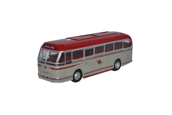 OXFORD 1/76scale Leyland Royal Tiger Coach Lough Swilly White [No.OX76LRT006]