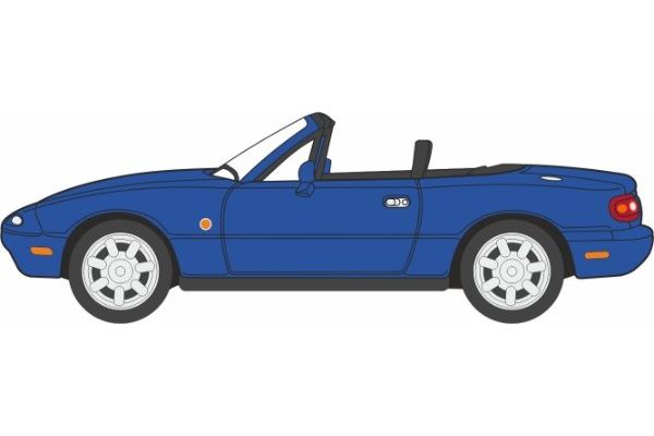 OXFORD 1/76scale Mazda MX-5 Open Marina Blue  [No.OX76MAZ003]