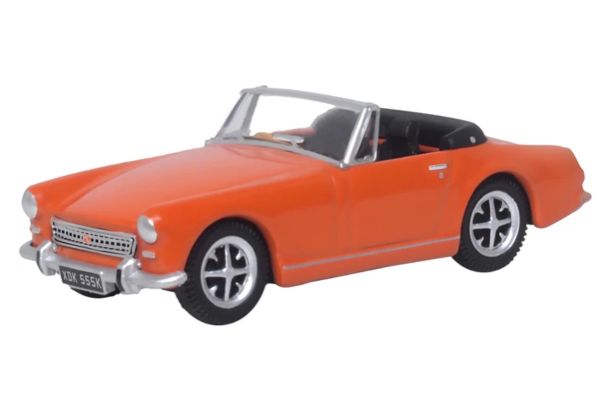 OXFORD 1/76scale MG Midget MkIII Blaze Orange  [No.OX76MGM001]