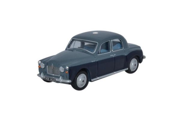 OXFORD 1/76scale Rover P4 Steel Blue / Light Navy  [No.OX76P4002]