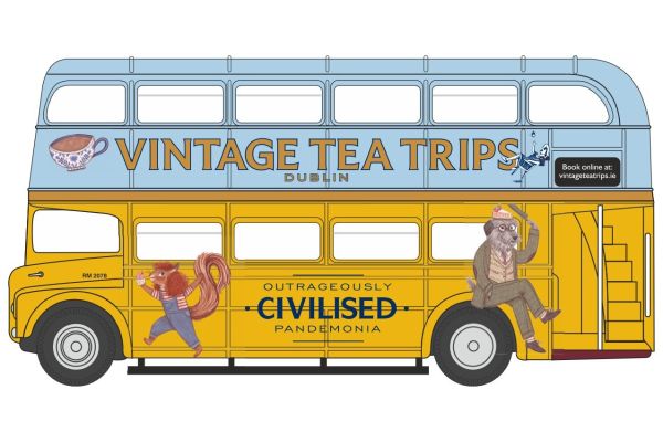 OXFORD 1/76 AEC ルートマスター Vintage Tea Tours  [No.OX76RM115]