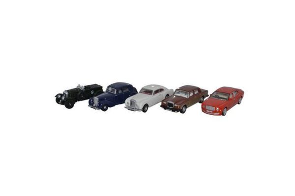 OXFORD 1/76scale Bentley  5 cars set  [No.OX76SET39]