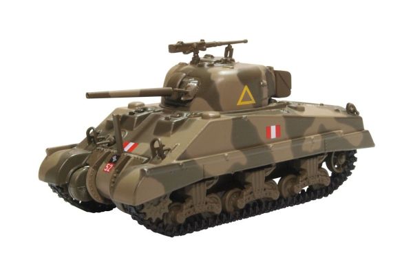 軍 チャレンジ 京商 ミニカー | OXFORD 1/76 シャーマン Mk3 第 17/21 槍騎兵隊 第 6