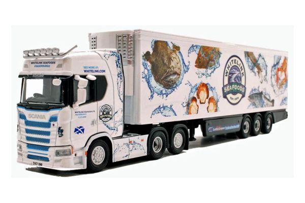 OXFORD 1/76scale Scania S Series Highline Fridge Whitelink Seafoods  [No.OX76SNG001]