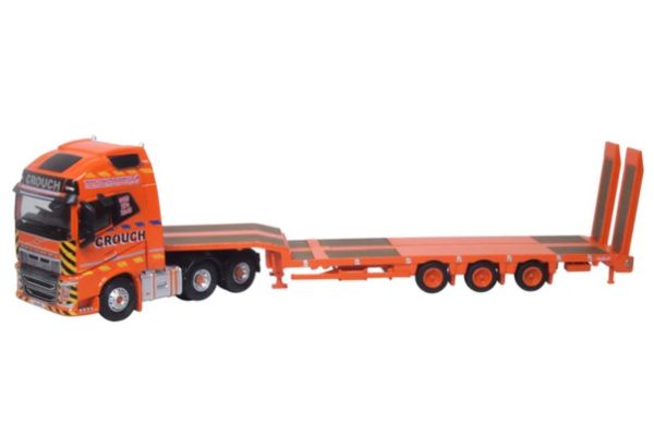 OXFORD 1/76scale Volvo FH4 GXL Semi Low Loader Crouch Recovery  [No.OX76VOL4013]