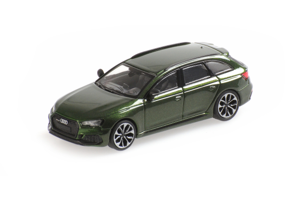 MINICHAMPS 1/87scale Audi RS4 Avant 2018 Green Metallic  [No.870018210]