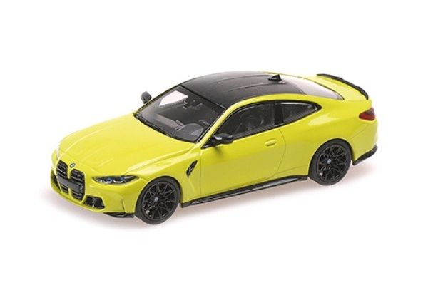 MINICHAMPS 1/87 BMW M4 2020 イエロー  [No.870023020]