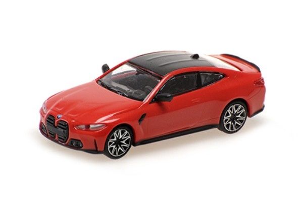 MINICHAMPS 1/87 BMW M4 2020 レッドメタリック  [No.870023021]