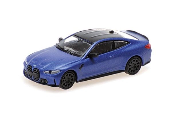 MINICHAMPS 1/87 BMW M4 2020 マットブルー  [No.870023024]