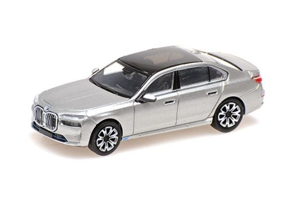 MINICHAMPS 1/87 BMW I7 2023 シルバー  [No.870024502]