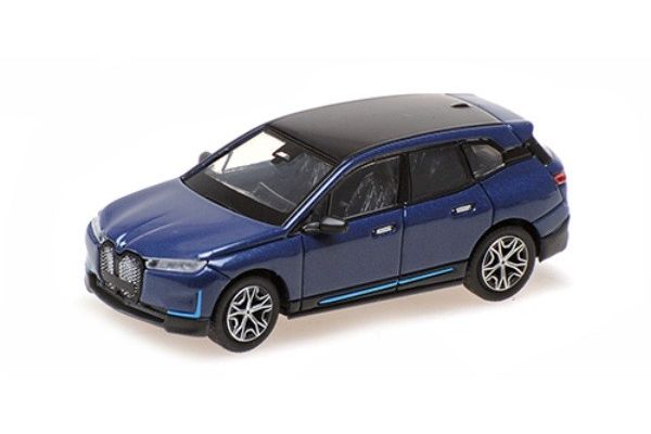 MINICHAMPS 1/87 BMW IX M60 2022 ブルーメタリック  [No.870024601]
