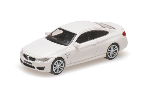 MINICHAMPS 1/87scale BMW M4 – 2015 – WHITE  [No.870027204]