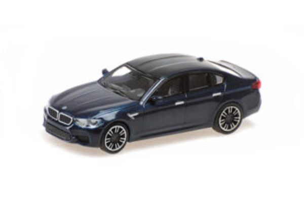 MINICHAMPS 1/87 BMW M5 -2018- ダークブルーメタリック  [No.870028006]