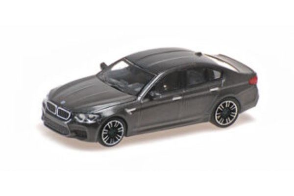 MINICHAMPS 1/87 BMW M5 -2018- グレーメタリック  [No.870028008]