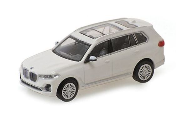 MINICHAMPS 1/87 BMW X7 - 2019 - ホワイト  [No.870029300]