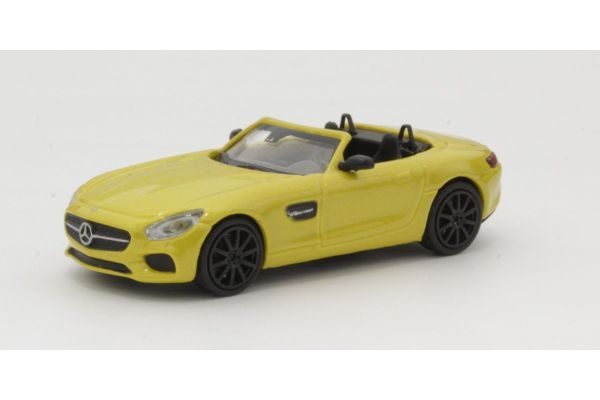 MINICHAMPS 1/87scale MERCEDES-AMG GTS CABRIOLET ? 2015 ? YELLOW METALLIC  [No.870037132]