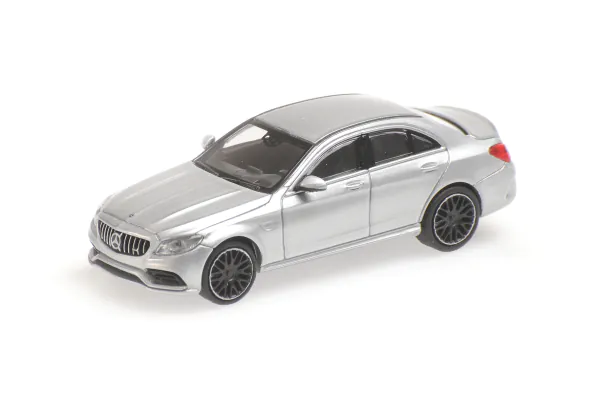 京商 ミニカー | MINICHAMPS 1/87 メルセデス AMG C63 2017 シルバー