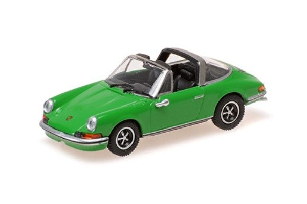 MINICHAMPS 1/87 ポルシェ 911 タルガ 1972 グリーン  [No.870064561]