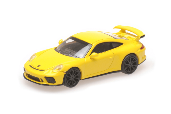 MINICHAMPS 1/87scale Porsche 911 GT3 2017 Yellow  [No.870067321]