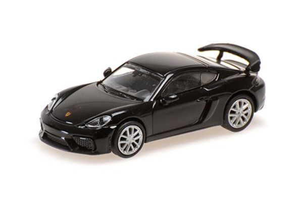 MINICHAMPS 1/87 ポルシェ 718 ケイマン GT4 (981) 2019 ブラック  [No.870067601]