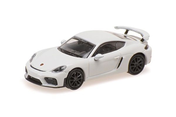 MINICHAMPS 1/87 ポルシェ 718 ケイマン GT4 (981) 2019 ホワイト  [No.870067604]