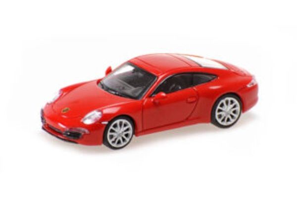 MINICHAMPS 1/87 ポルシェ 911 2011 レッド  [No.870068020]