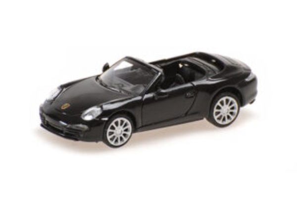 MINICHAMPS 1/87 ポルシェ 911 カブリオレ 2012 ブラック  [No.870068031]