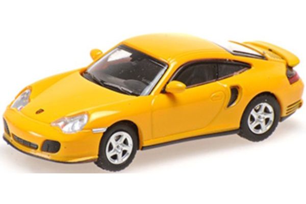 MINICHAMPS 1/87 ポルシェ 911 ターボ 2000 イエロー  [No.870068171]