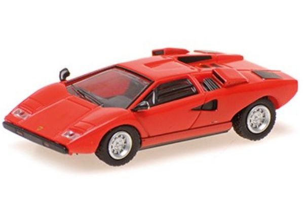 MINICHAMPS 1/87 ランボルギーニ カウンタック LP 400 1974 レッド  [No.870103120]