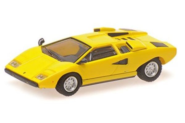 MINICHAMPS 1/87 ランボルギーニ カウンタック LP 400 1974 イエロー  [No.870103121]